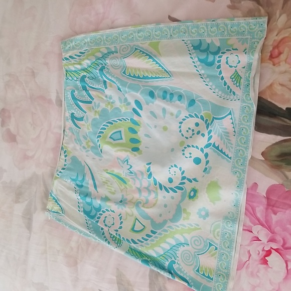 Blue and green spring skirt by Elie Tahari (size 10) - Picture 8 of 8